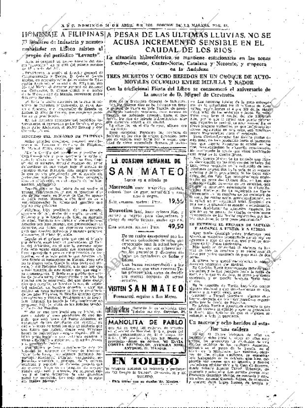 ABC MADRID 24-04-1949 página 21