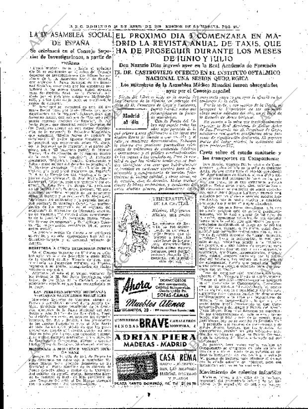 ABC MADRID 24-04-1949 página 27