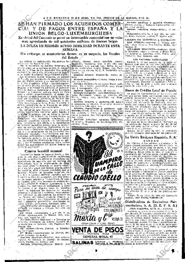 ABC MADRID 24-04-1949 página 29