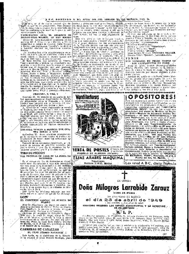 ABC MADRID 24-04-1949 página 32