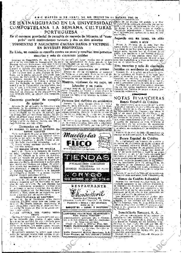 ABC MADRID 26-04-1949 página 22