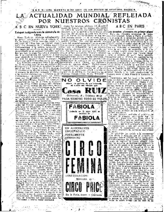 ABC SEVILLA 26-04-1949 página 9