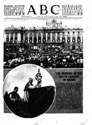 ABC MADRID 27-04-1949 página 1