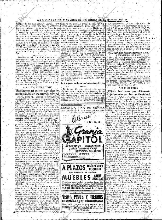 ABC MADRID 27-04-1949 página 10