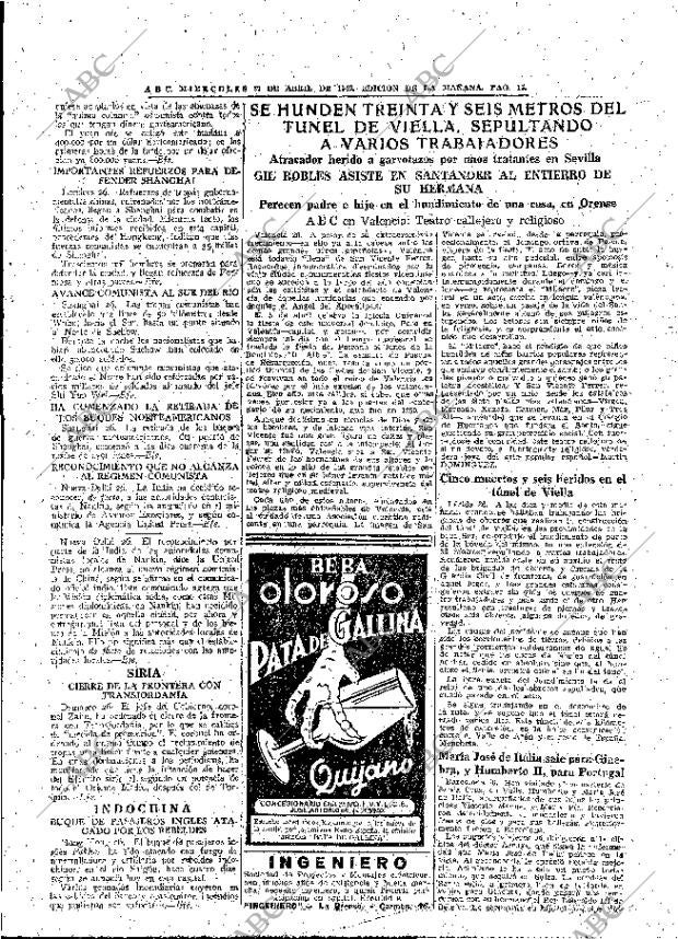 ABC MADRID 27-04-1949 página 15