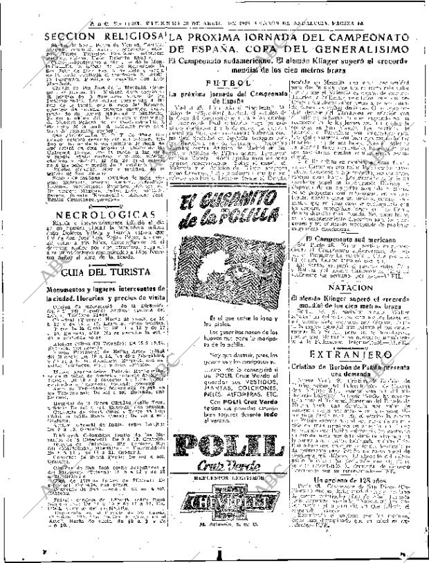 ABC SEVILLA 29-04-1949 página 18