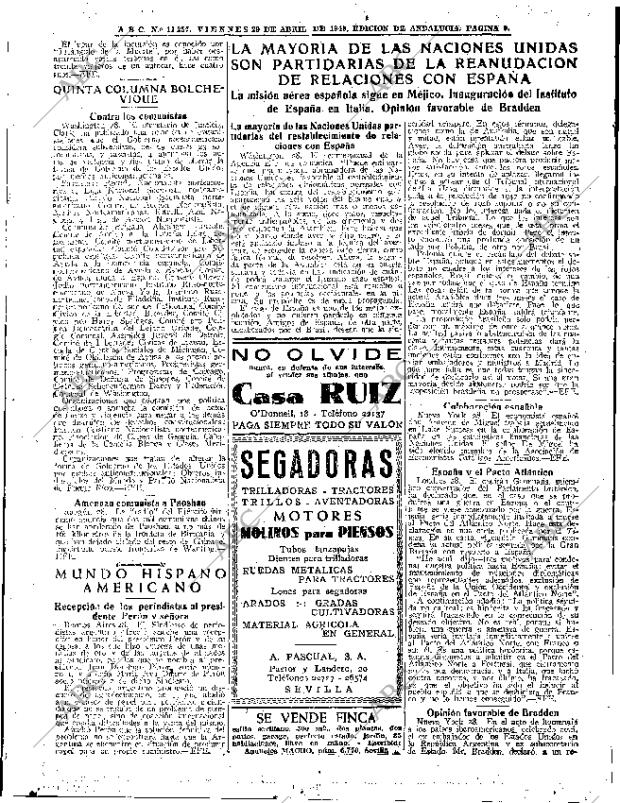 ABC SEVILLA 29-04-1949 página 9