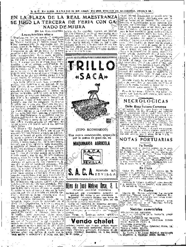 ABC SEVILLA 30-04-1949 página 16