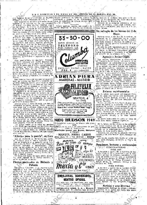 ABC MADRID 01-05-1949 página 24