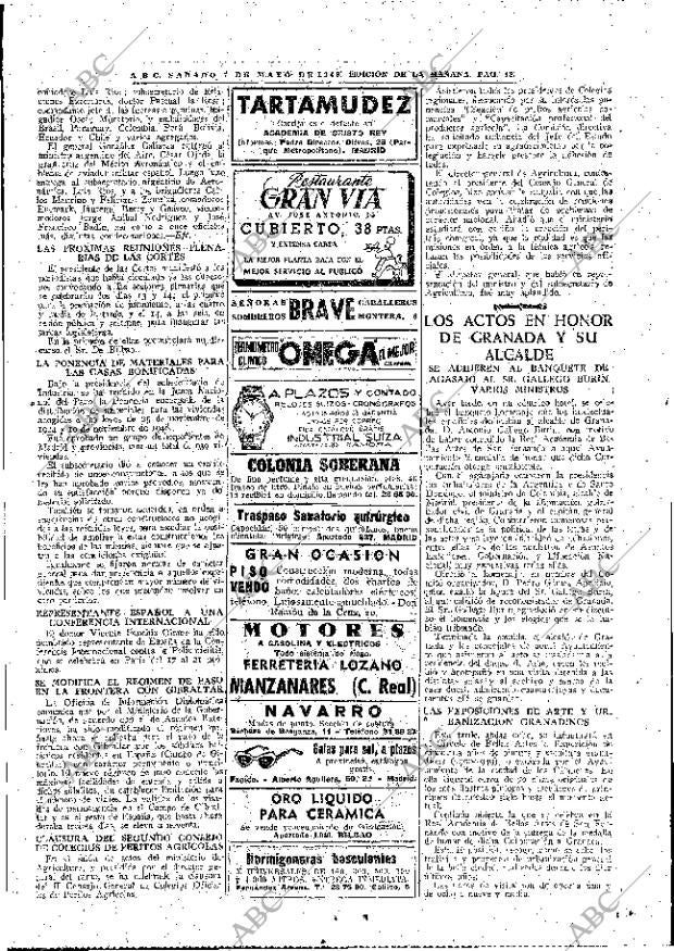 ABC MADRID 07-05-1949 página 12