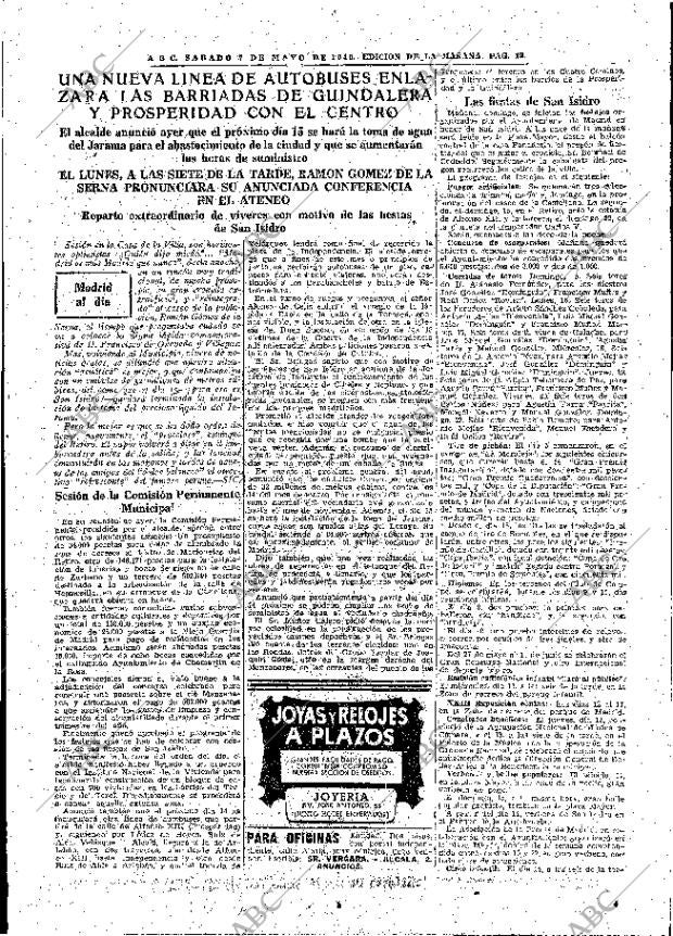 ABC MADRID 07-05-1949 página 19