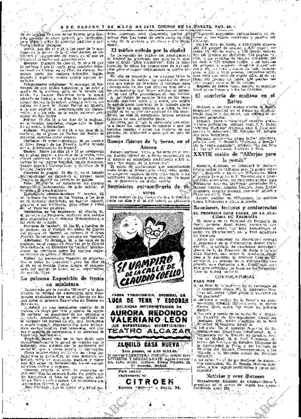 ABC MADRID 07-05-1949 página 20
