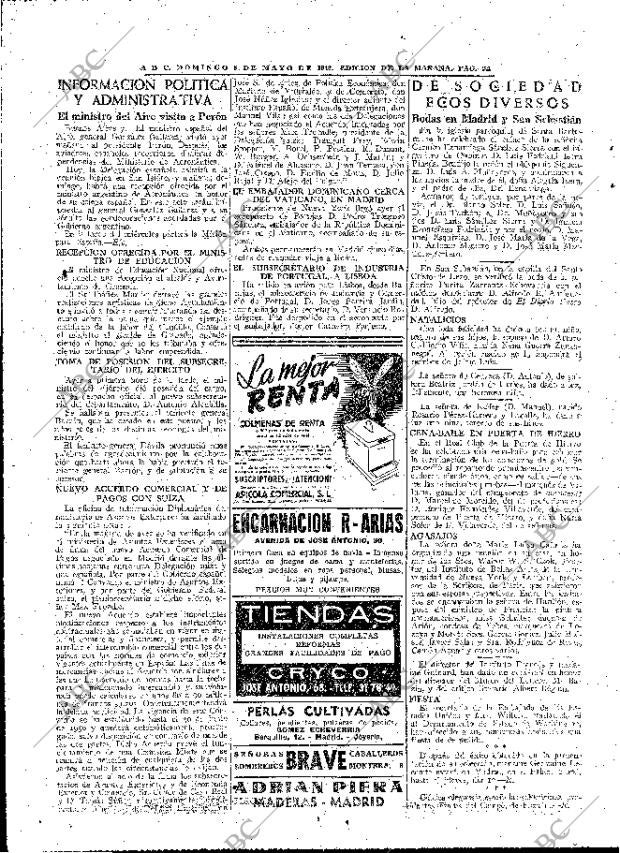 ABC MADRID 08-05-1949 página 22