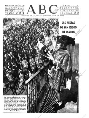 ABC MADRID 10-05-1949 página 1