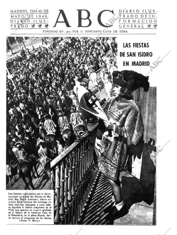 ABC MADRID 10-05-1949 página 1
