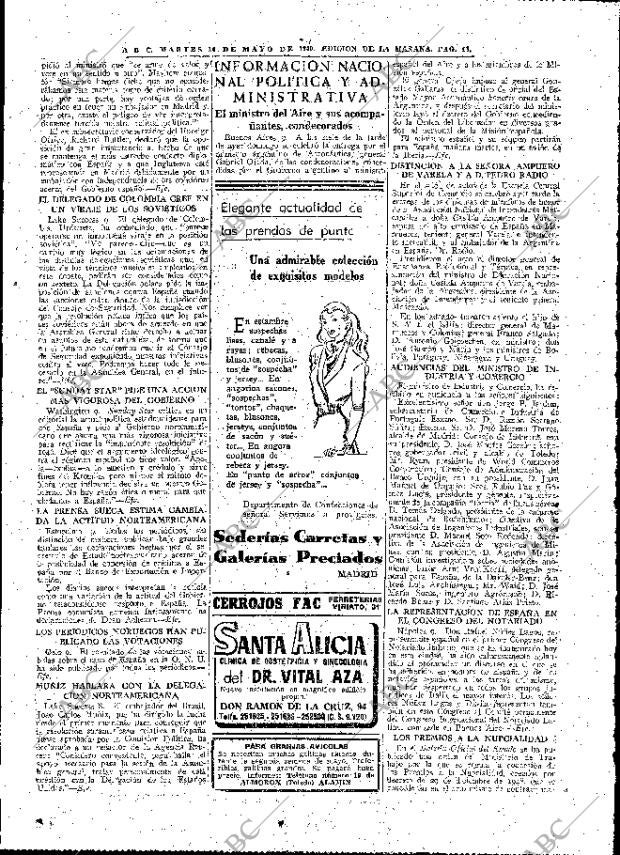 ABC MADRID 10-05-1949 página 17