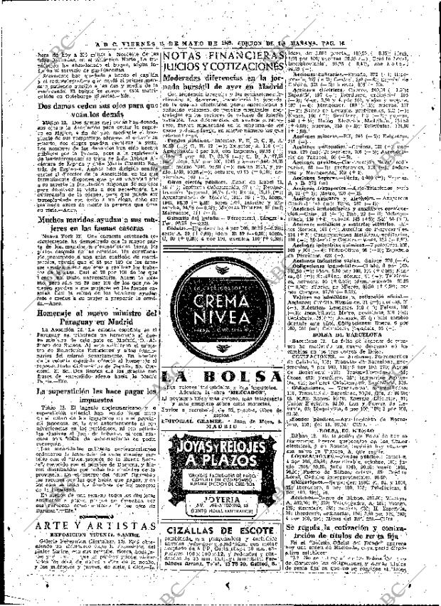 ABC MADRID 13-05-1949 página 16