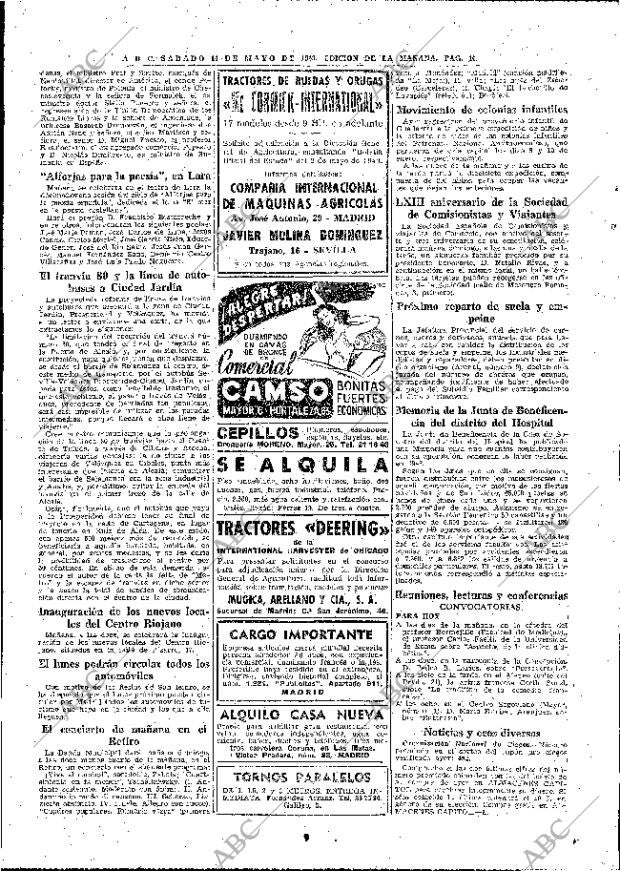 ABC MADRID 14-05-1949 página 16