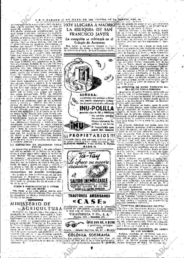 ABC MADRID 14-05-1949 página 20