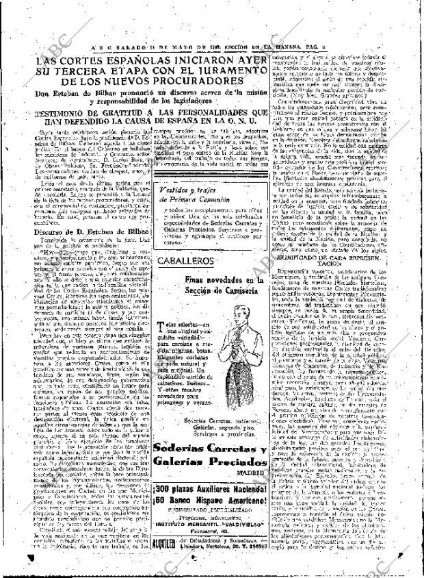 ABC MADRID 14-05-1949 página 9