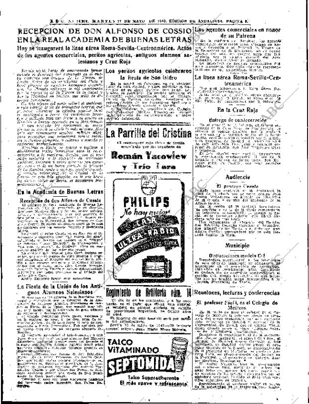 ABC SEVILLA 17-05-1949 página 9
