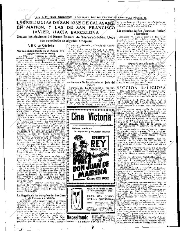 ABC SEVILLA 18-05-1949 página 10