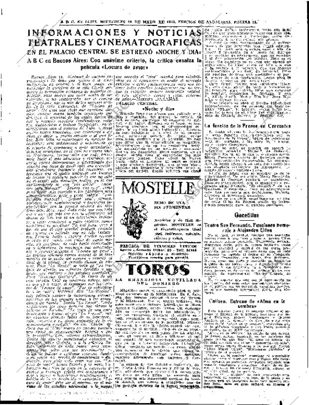 ABC SEVILLA 18-05-1949 página 11