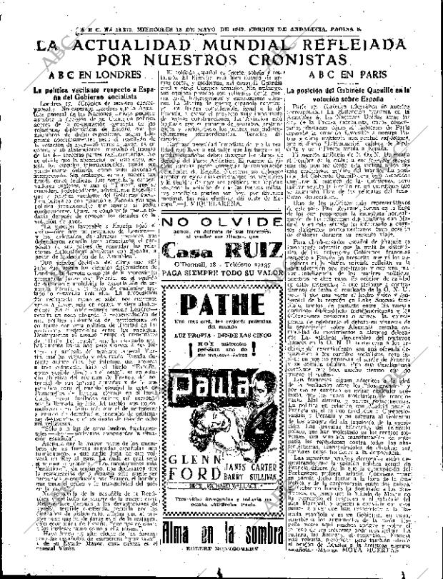 ABC SEVILLA 18-05-1949 página 5