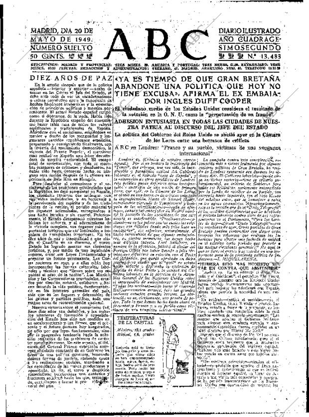 ABC MADRID 20-05-1949 página 7