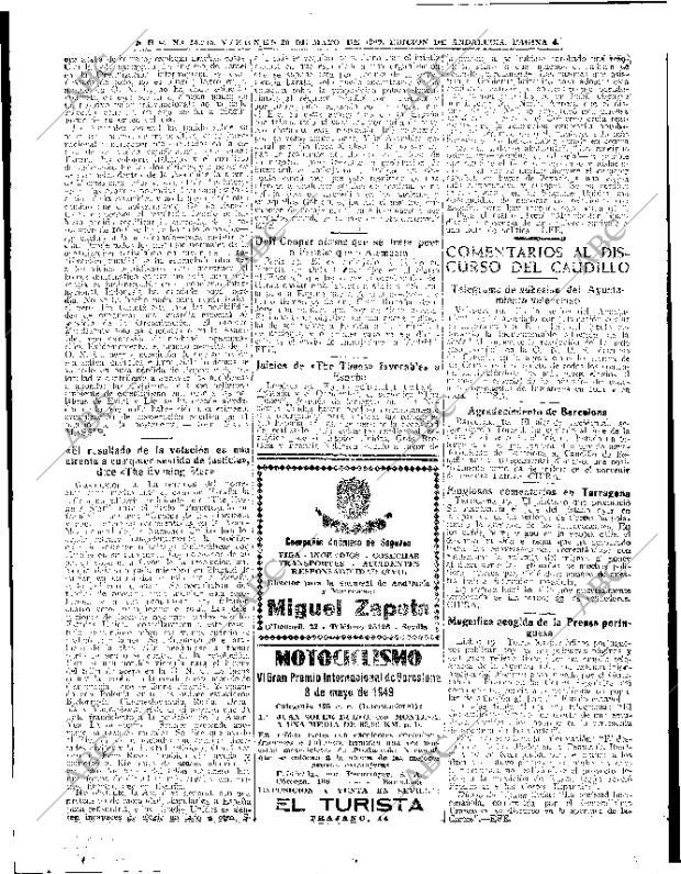 ABC SEVILLA 20-05-1949 página 4