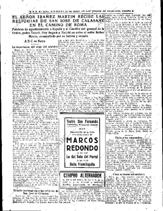 ABC SEVILLA 20-05-1949 página 5