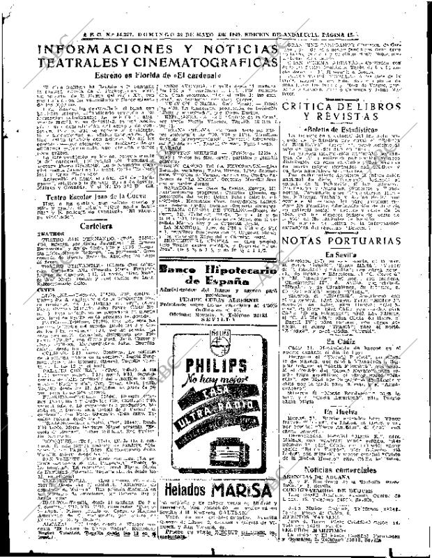 ABC SEVILLA 22-05-1949 página 15