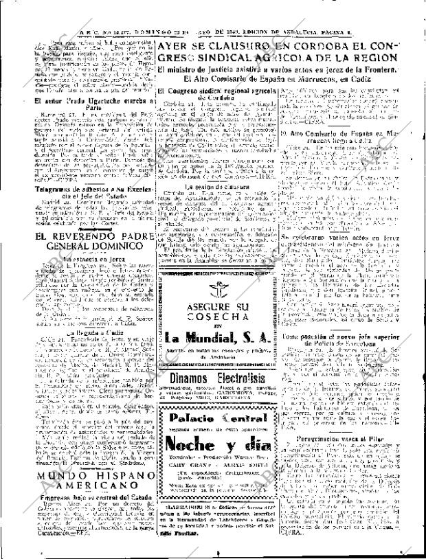 ABC SEVILLA 22-05-1949 página 8