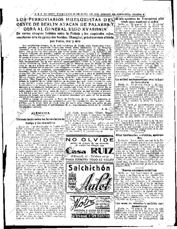 ABC SEVILLA 22-05-1949 página 9