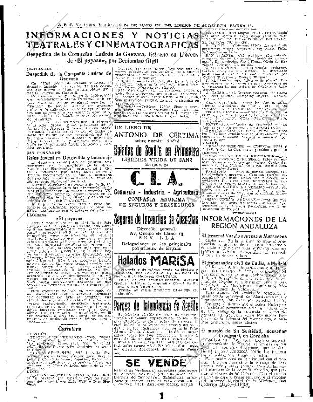 ABC SEVILLA 24-05-1949 página 12