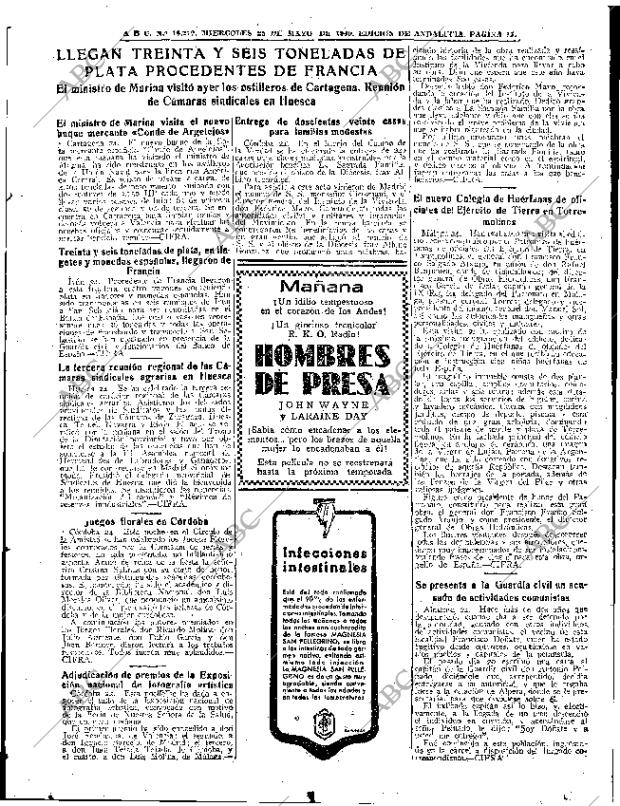 ABC SEVILLA 25-05-1949 página 11