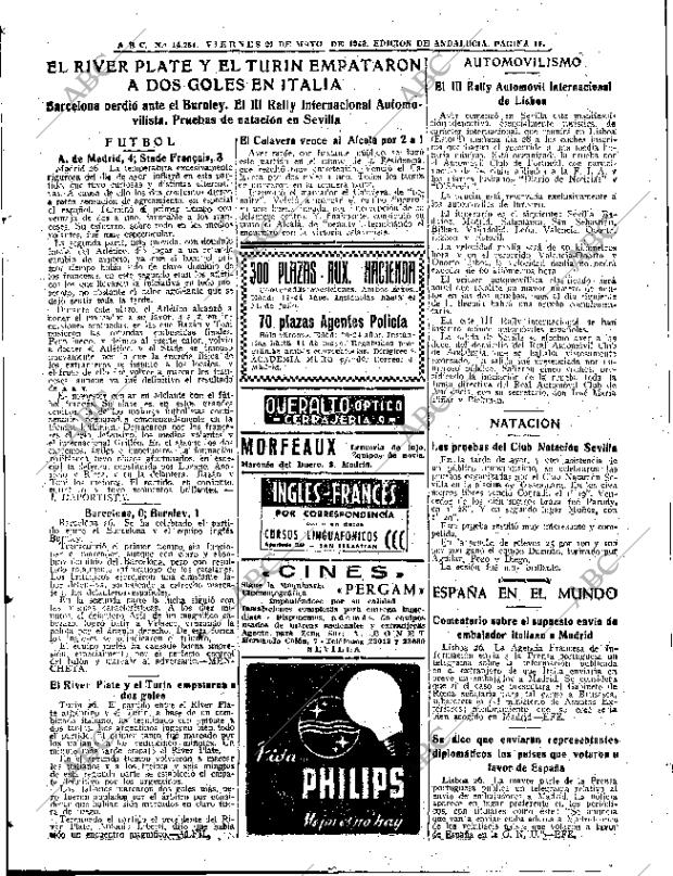 ABC SEVILLA 27-05-1949 página 11