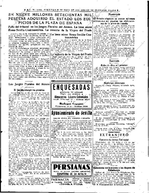 ABC SEVILLA 27-05-1949 página 9