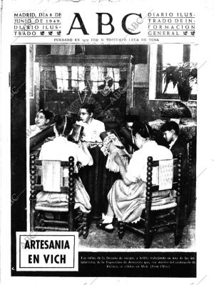 ABC MADRID 08-06-1949 página 1