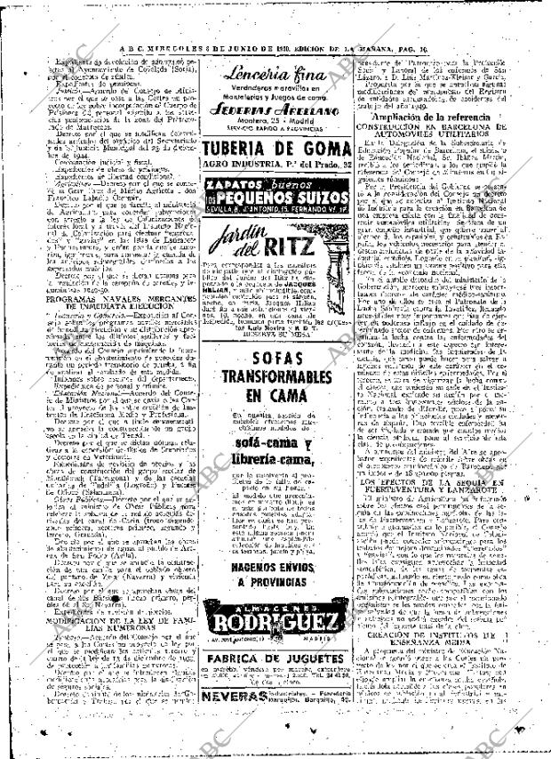 ABC MADRID 08-06-1949 página 16