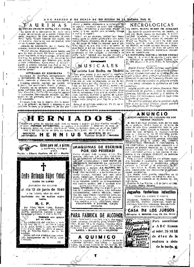 ABC MADRID 11-06-1949 página 23