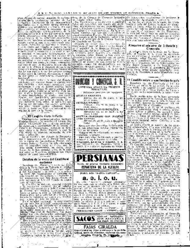 ABC SEVILLA 11-06-1949 página 4