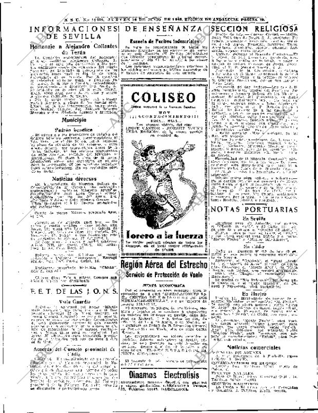 ABC SEVILLA 16-06-1949 página 10