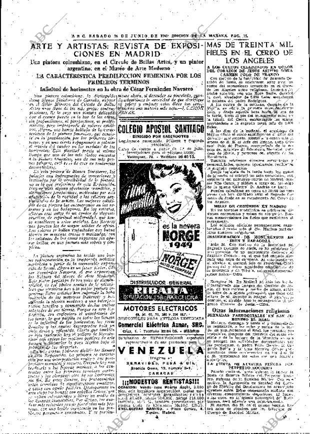 ABC MADRID 25-06-1949 página 15