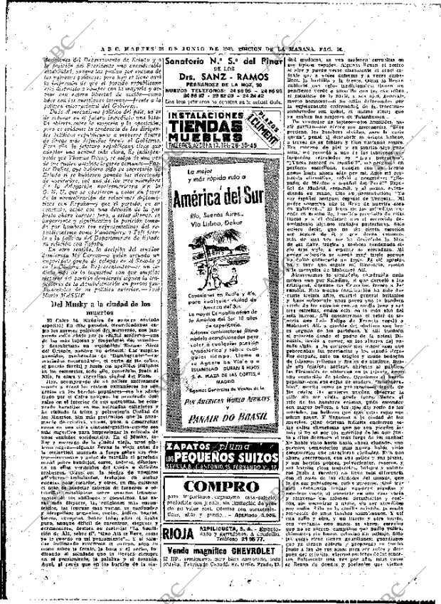 ABC MADRID 28-06-1949 página 16