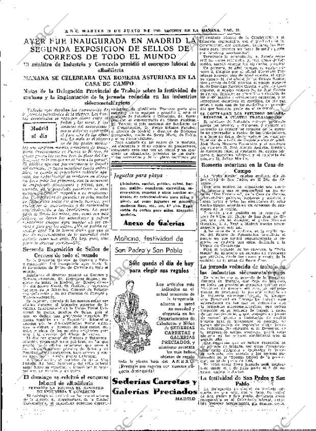 ABC MADRID 28-06-1949 página 21