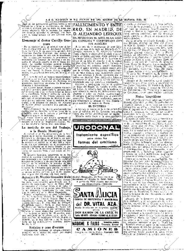 ABC MADRID 28-06-1949 página 22