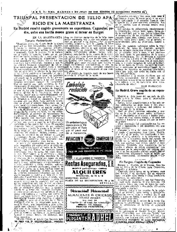 ABC SEVILLA 05-07-1949 página 11