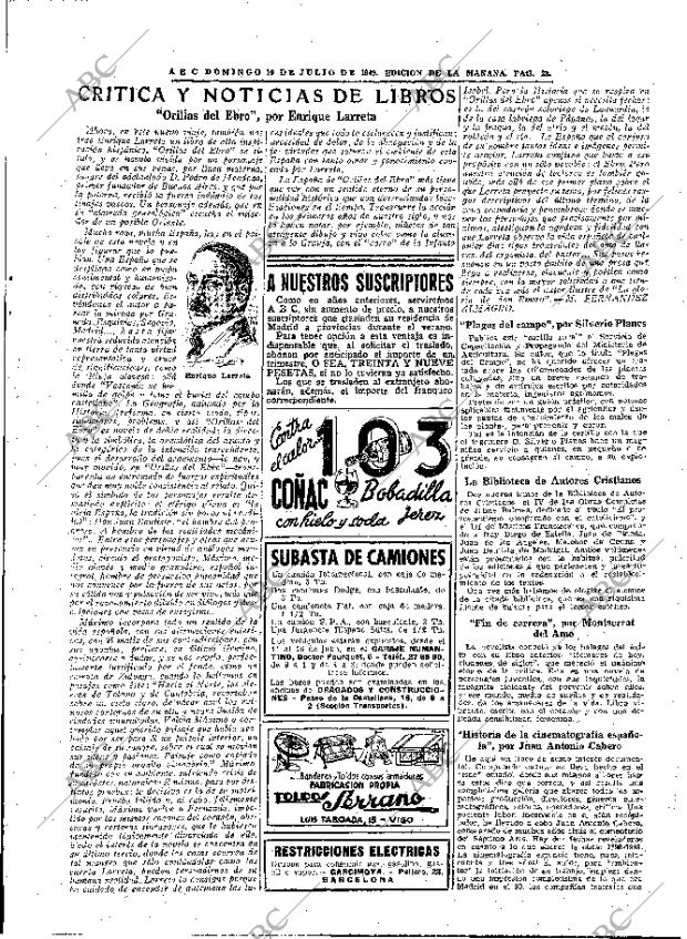 ABC MADRID 10-07-1949 página 23