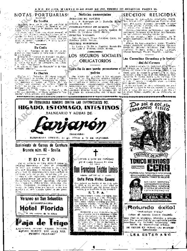 ABC SEVILLA 12-07-1949 página 15